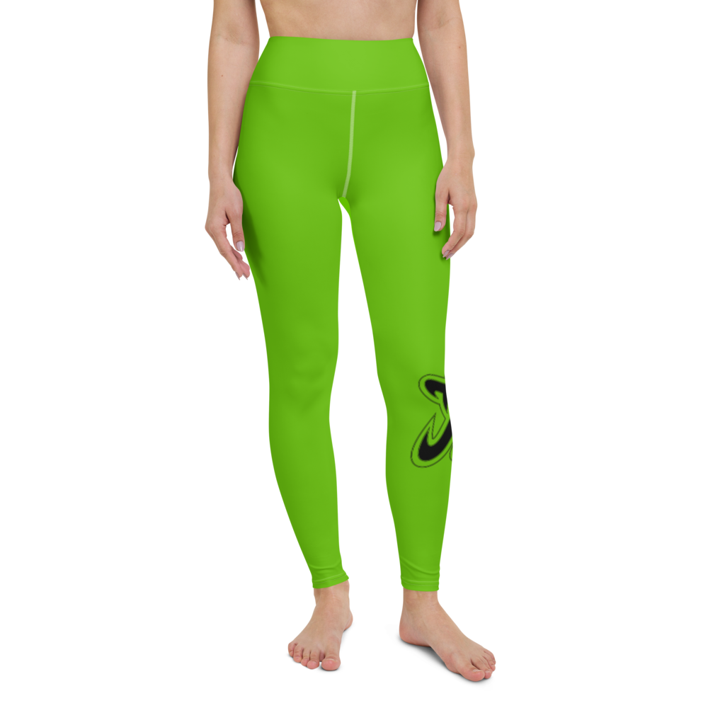 
                      
                        Athletic Apparatus Kelly Green White stitch Black logo V3 Yoga Leggings
                      
                    