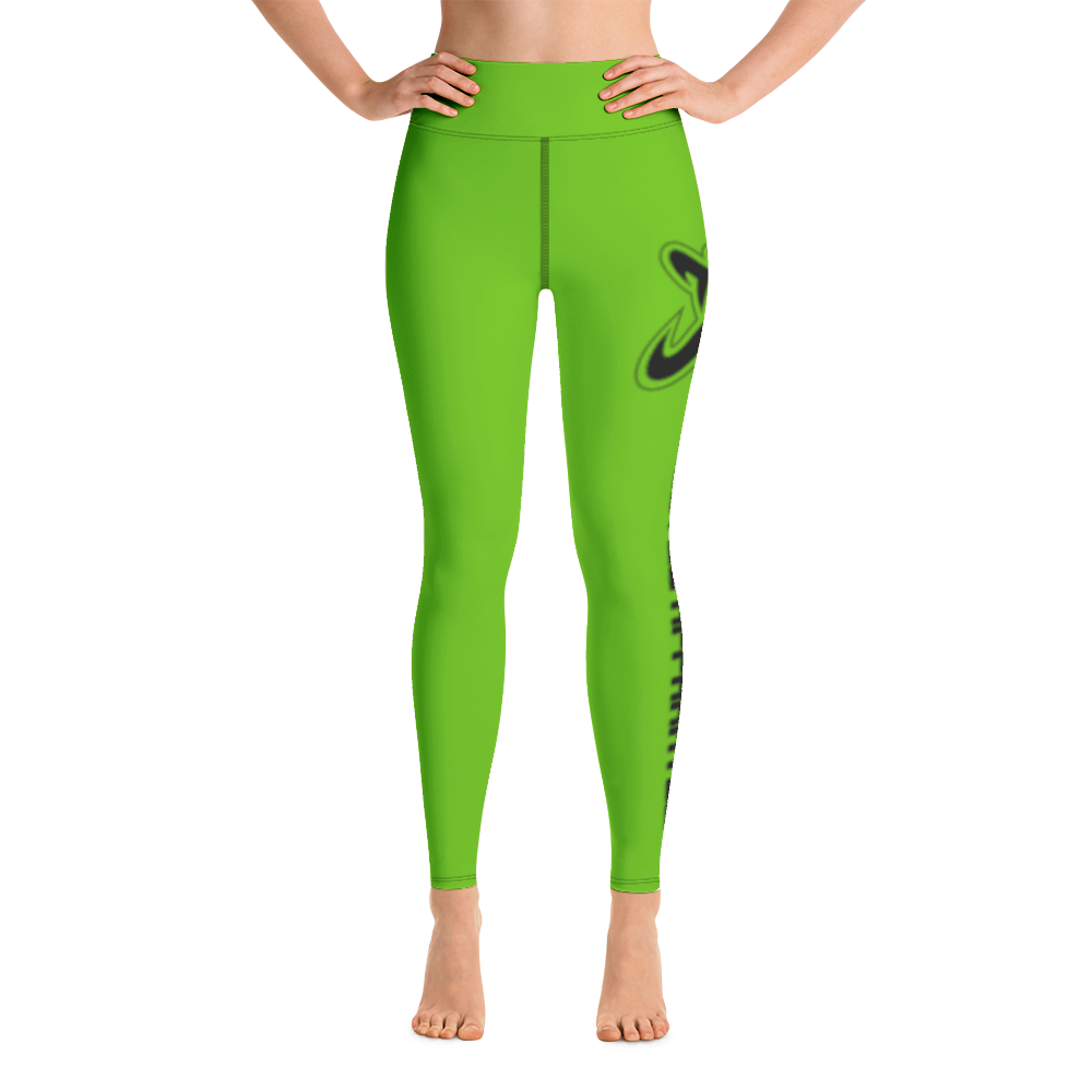 
                      
                        Athletic Apparatus Kelly Green Black logo Yoga Leggings
                      
                    