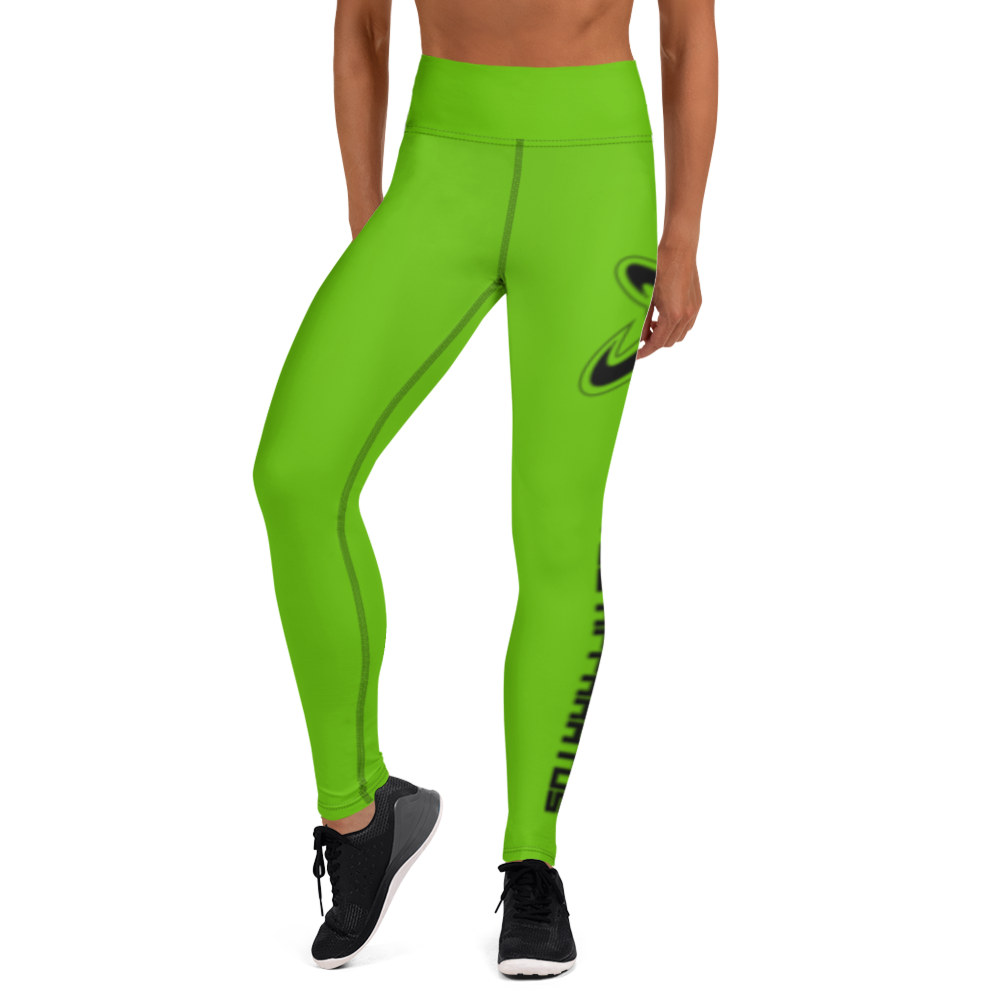 
                      
                        Athletic Apparatus Kelly Green Black logo Yoga Leggings
                      
                    