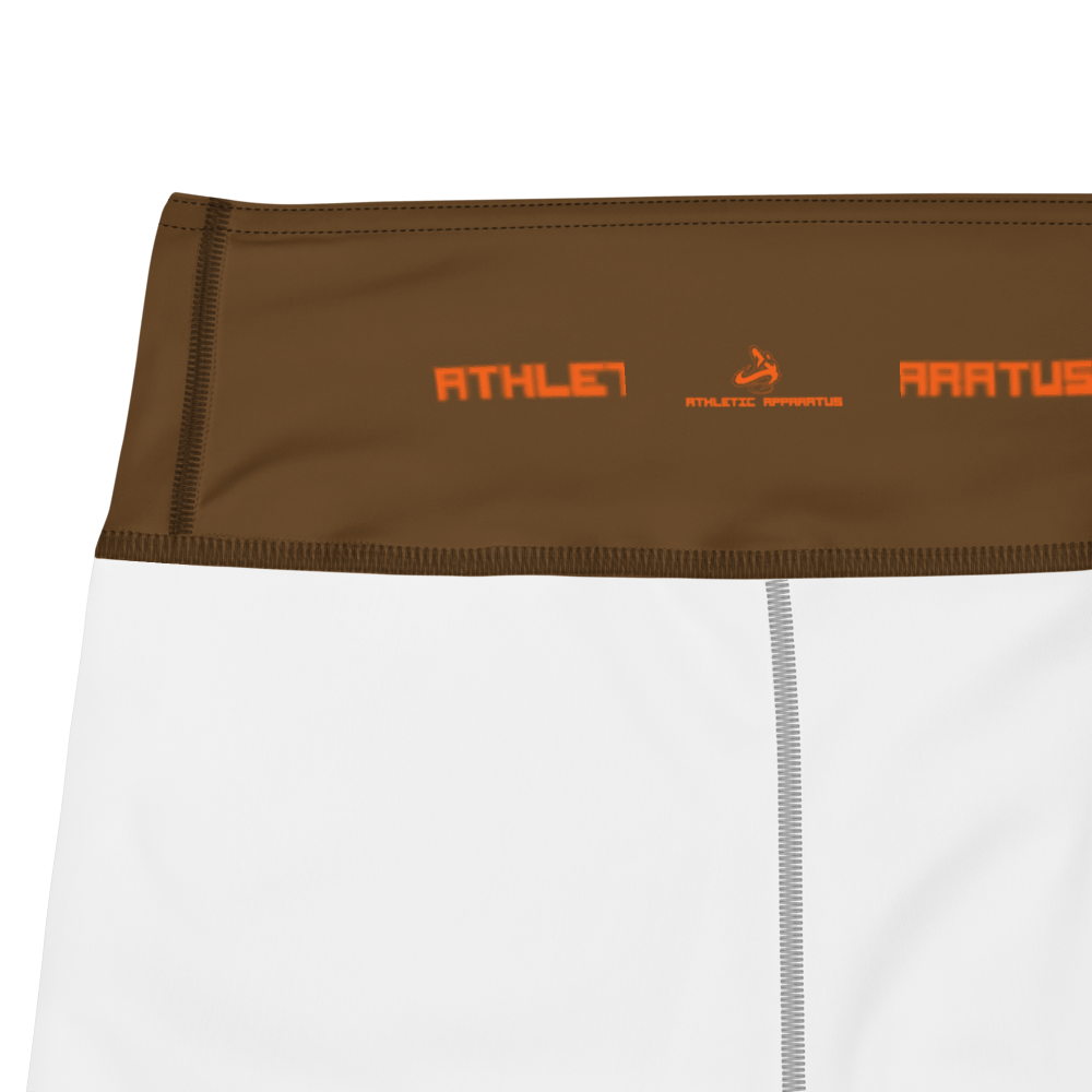 
                      
                        Athletic Apparatus Brown Orange logo Yoga Leggings
                      
                    