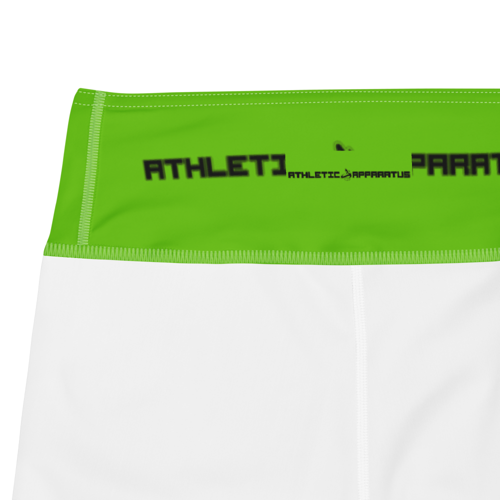 
                      
                        Athletic Apparatus Kelly Green White stitch Black logo V3 Yoga Leggings
                      
                    