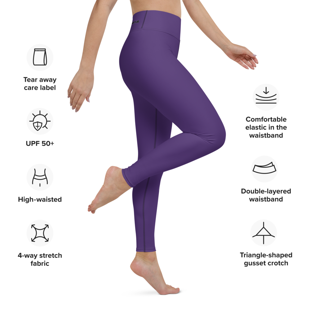 
                      
                        Athletic Apparatus Purple Black logo V3 Yoga Leggings - Athletic Apparatus
                      
                    