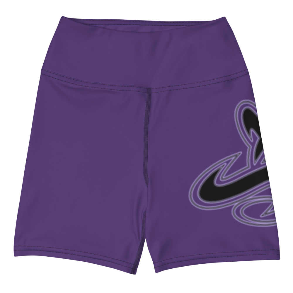 
                      
                        Athletic Apparatus Purple Black logo Yoga Shorts - Athletic Apparatus
                      
                    