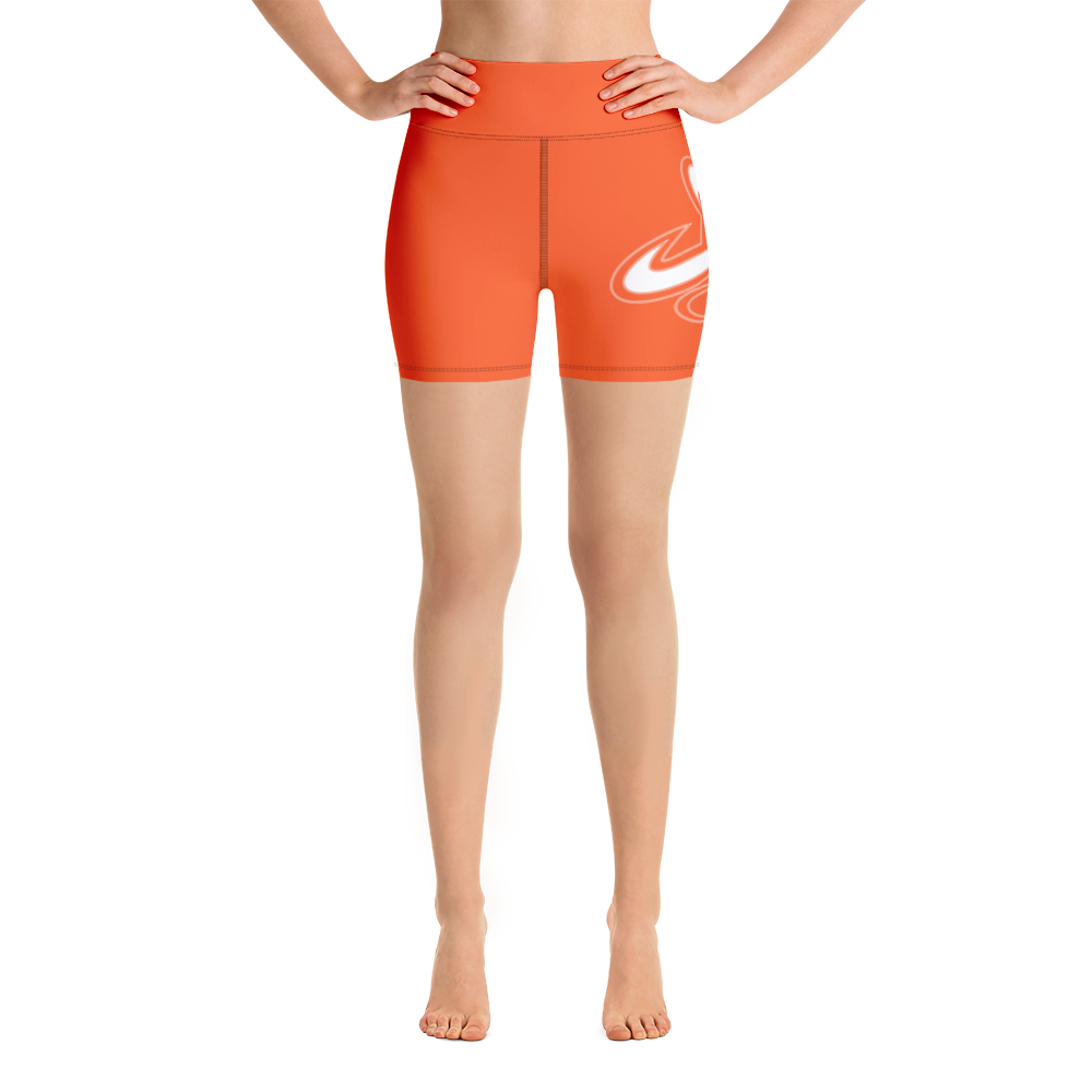 
                      
                        Athletic Apparatus Outrageous Orange White logo Yoga Shorts
                      
                    