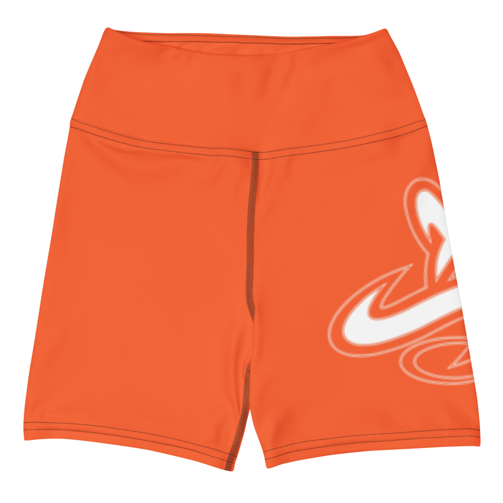 
                      
                        Athletic Apparatus Outrageous Orange White logo Yoga Shorts
                      
                    