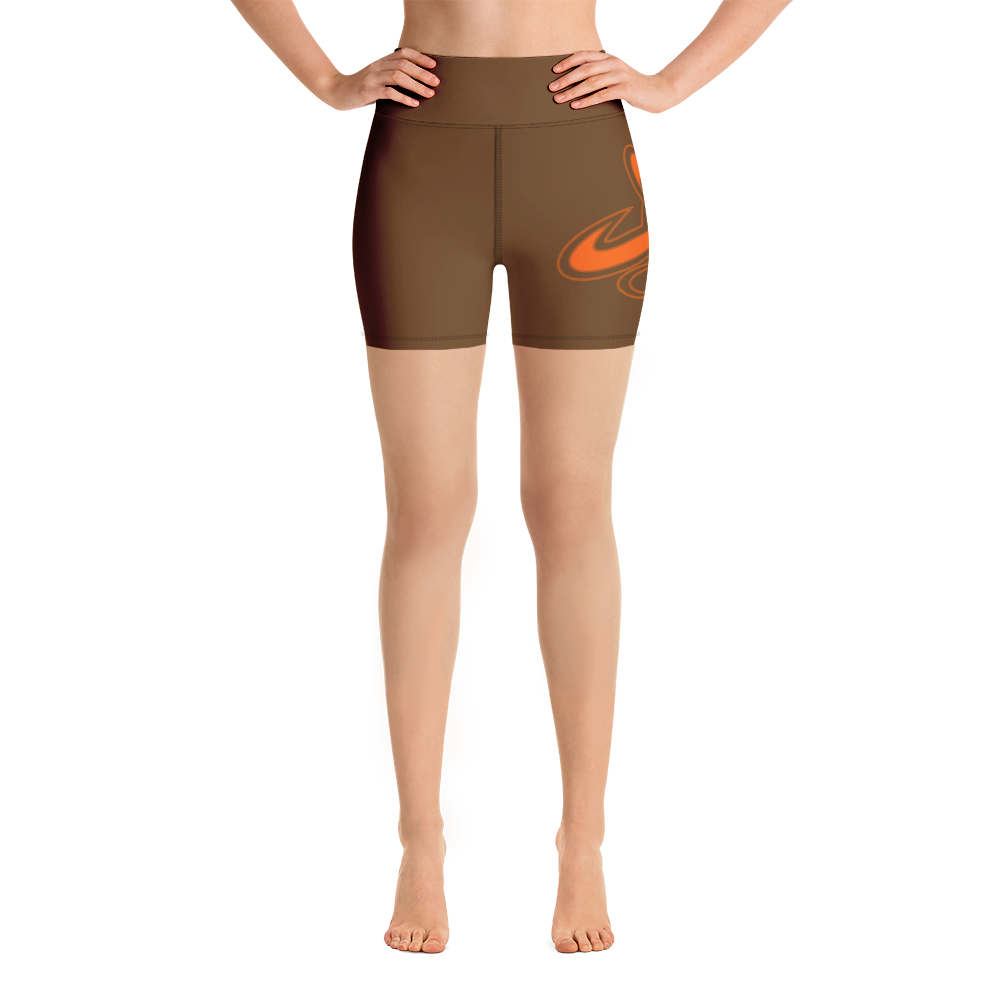 
                      
                        Athletic Apparatus Brown OL Yoga Shorts
                      
                    