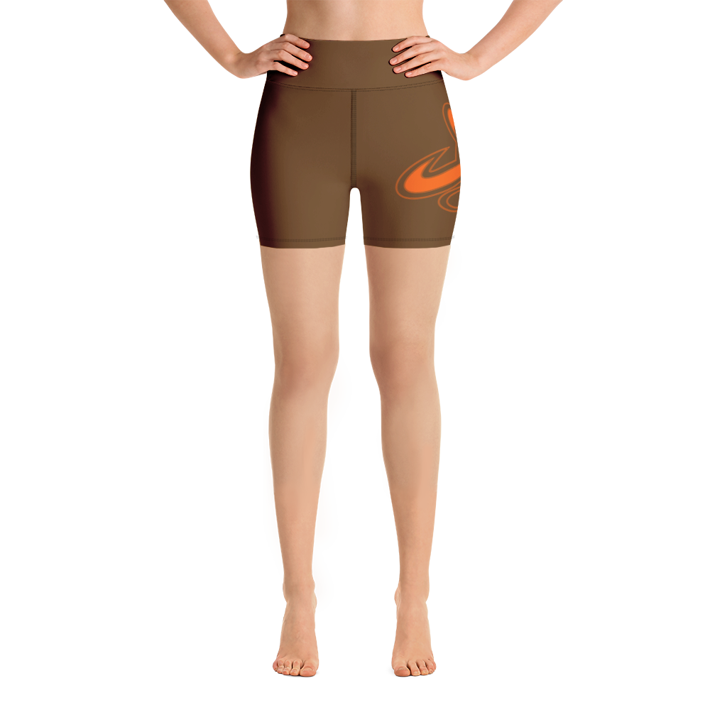 Athletic Apparatus Brown OL Yoga Shorts
