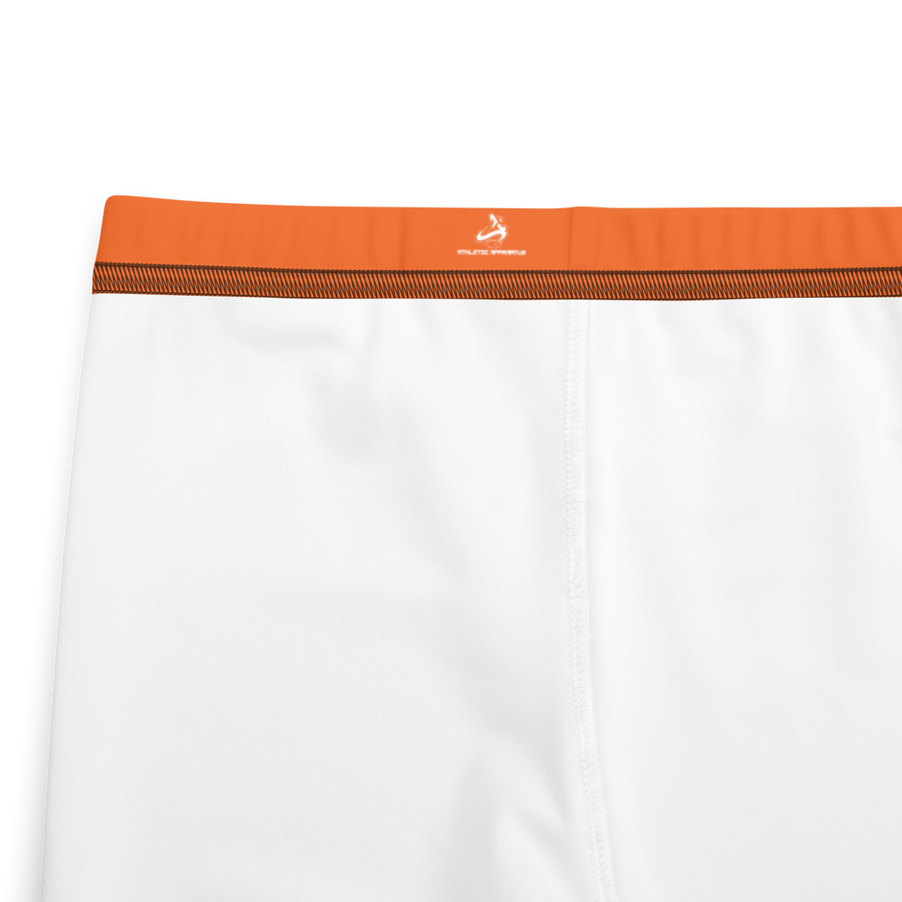 
                  
                    Athletic Apparatus Orange White logo V2 Youth Leggings
                  
                