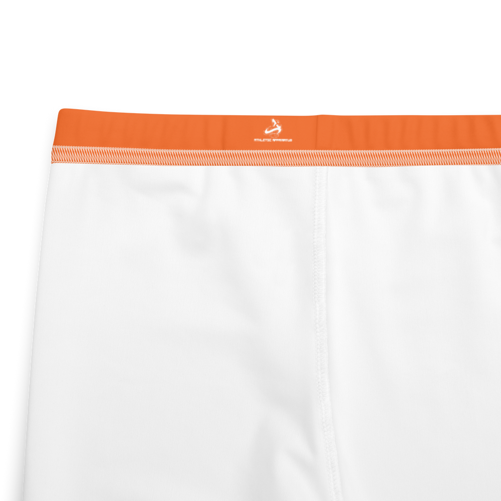 
                      
                        Athletic Apparatus Orange White logo White stitch V2 Youth Leggings
                      
                    