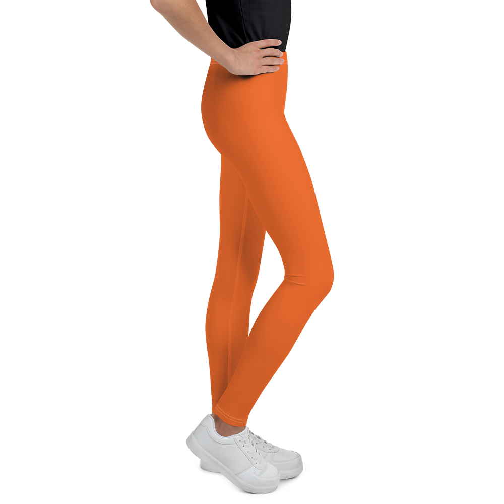
                      
                        Athletic Apparatus Orange Black logo White stitch V3 Youth Leggings
                      
                    