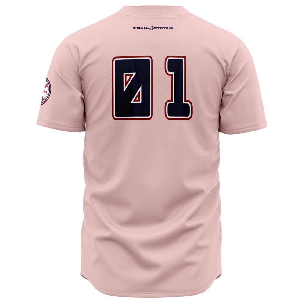 
                      
                        ATHLETIC APPARATUS RWB LOGO PINK V2 BASEBALL JERSEY - Athletic Apparatus
                      
                    