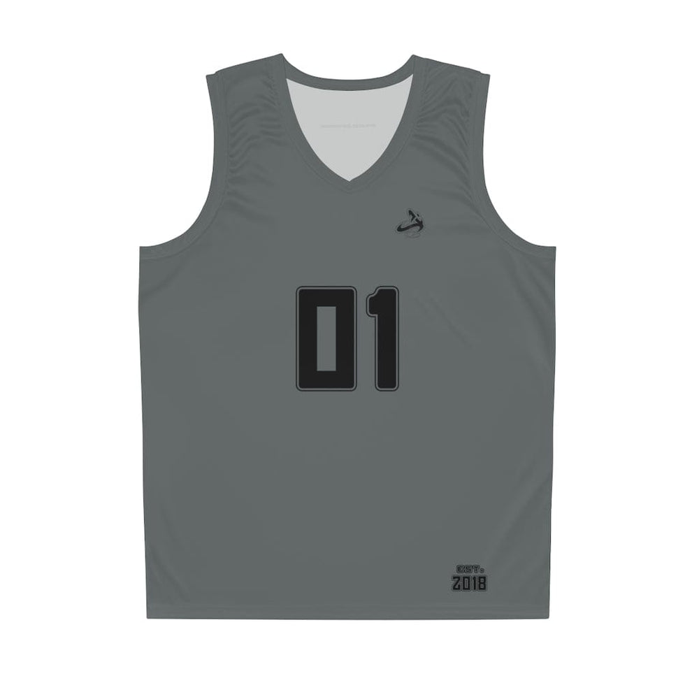 
                      
                        Athletic Apparatus Dark Grey BL Basketball Jersey
                      
                    