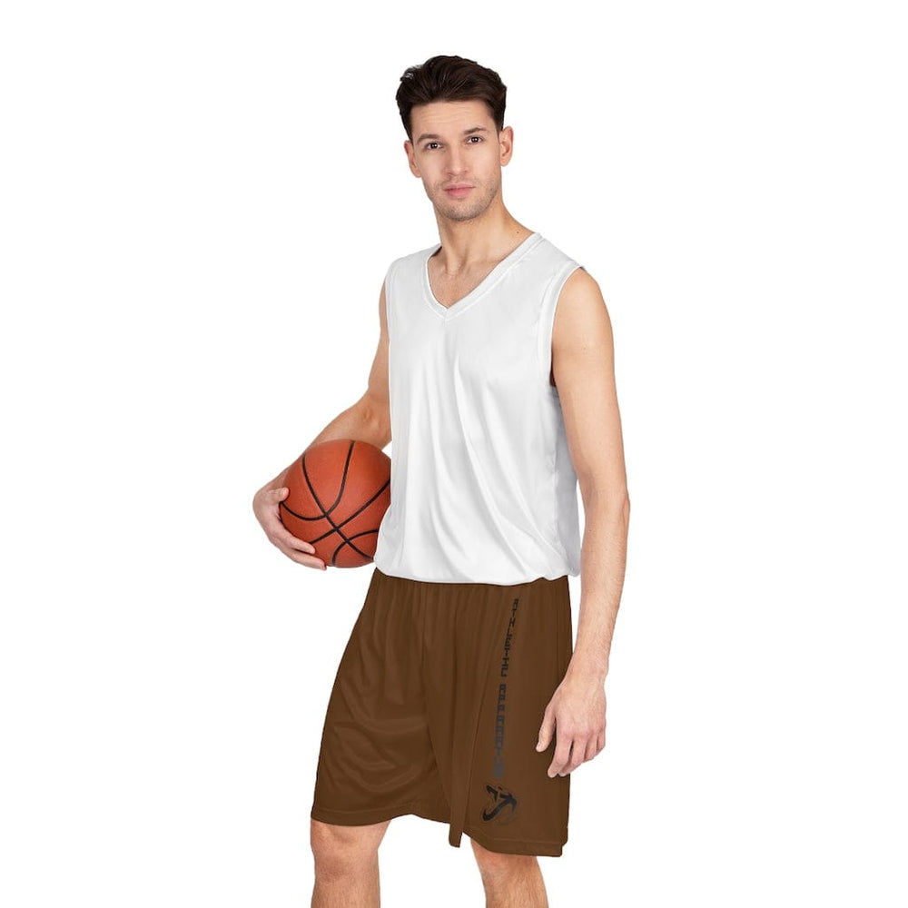 
                  
                    Athletic Apparatus Brown bl Basketball Shorts
                  
                