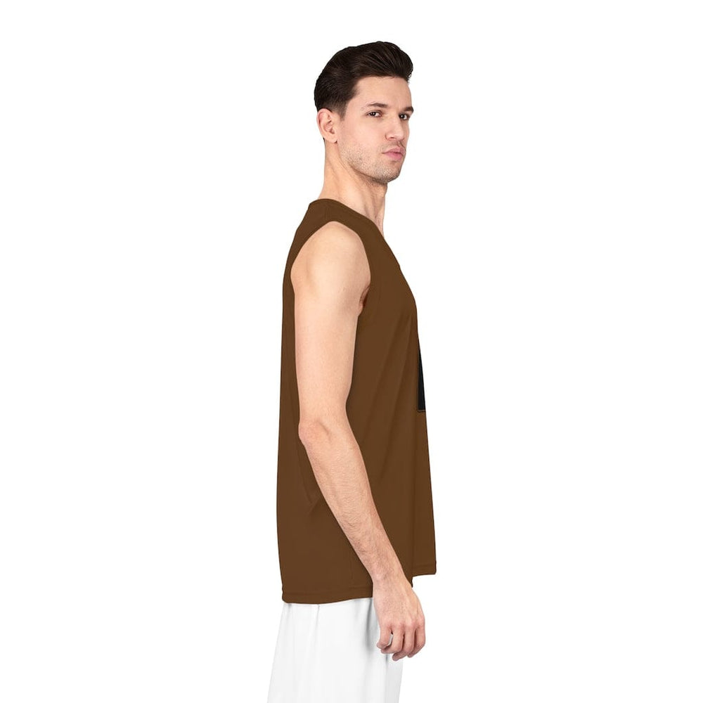 
                      
                        Athletic Apparatus Brown BL Basketball Jersey
                      
                    