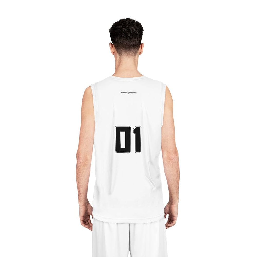 Athletic Apparatus Black White BL Basketball Jersey