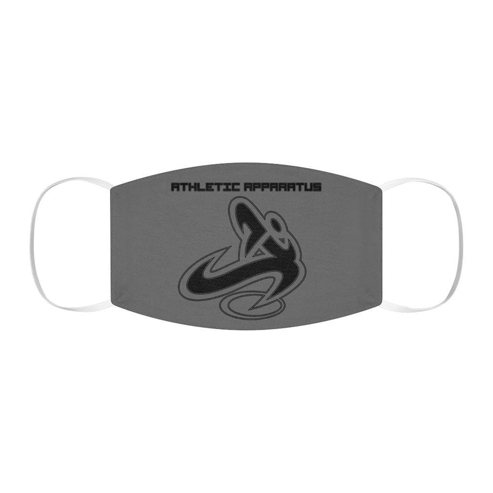 
                      
                        Athletic Apparatus Grey Black logo Snug-Fit Polyester Face Mask - Athletic Apparatus
                      
                    