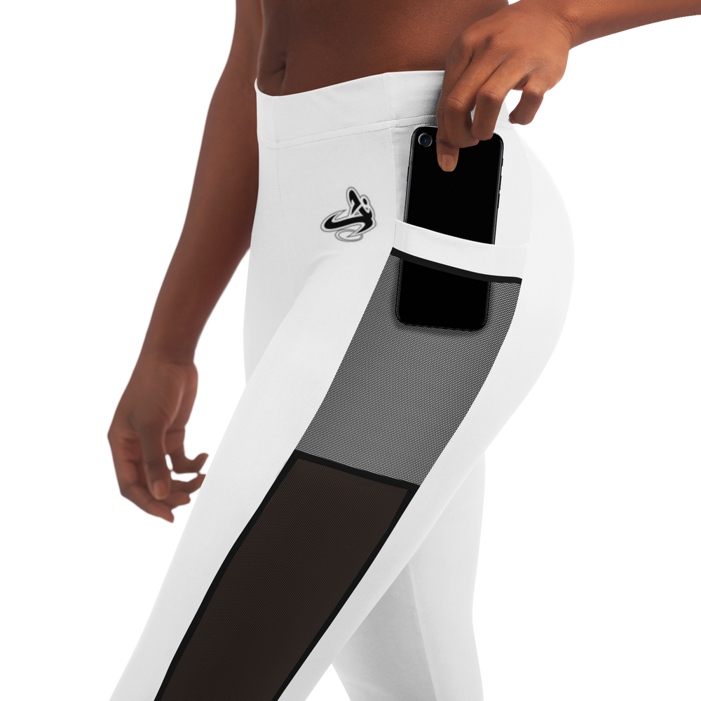 
                      
                        Athletic Apparatus White BL V2 Mesh Pocket Legging - Athletic Apparatus
                      
                    