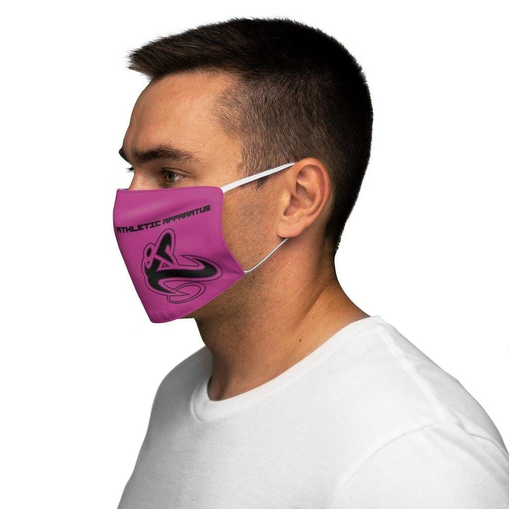 
                      
                        Athletic Apparatus Pink Black logo Snug-Fit Polyester Face Mask 1 - Athletic Apparatus
                      
                    