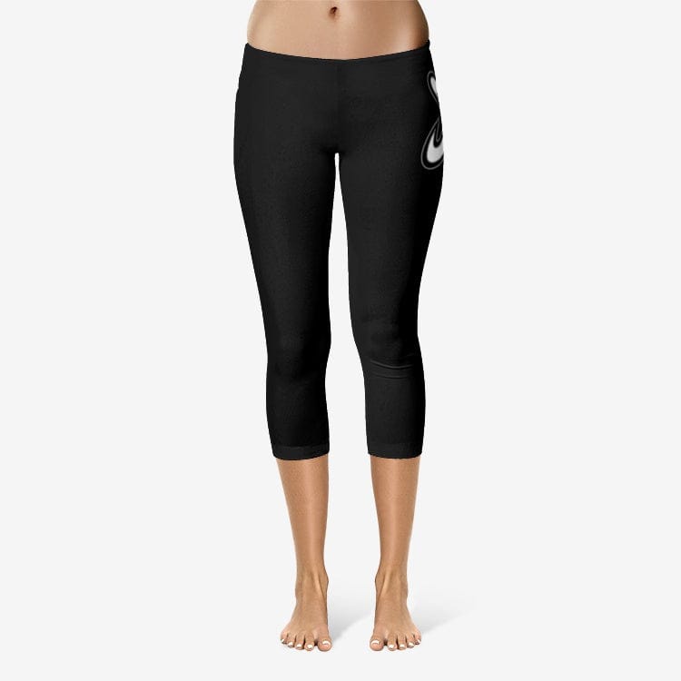 Athletic Apparatus Black V1 Capri Leggings - Athletic Apparatus