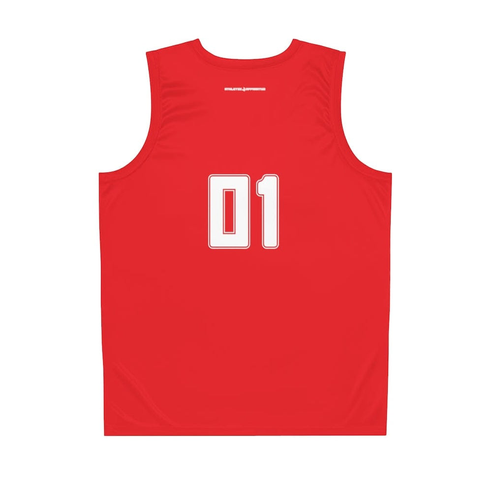 
                      
                        Athletic Apparatus Red WL Basketball Jersey
                      
                    