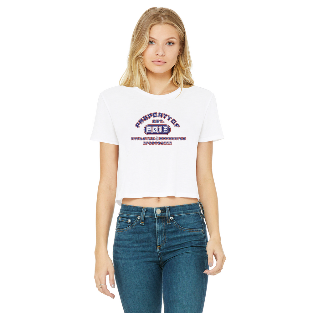 
                      
                        Athletic Apparatus Classic Women's Cropped Raw Edge T-Shirt - Athletic Apparatus
                      
                    