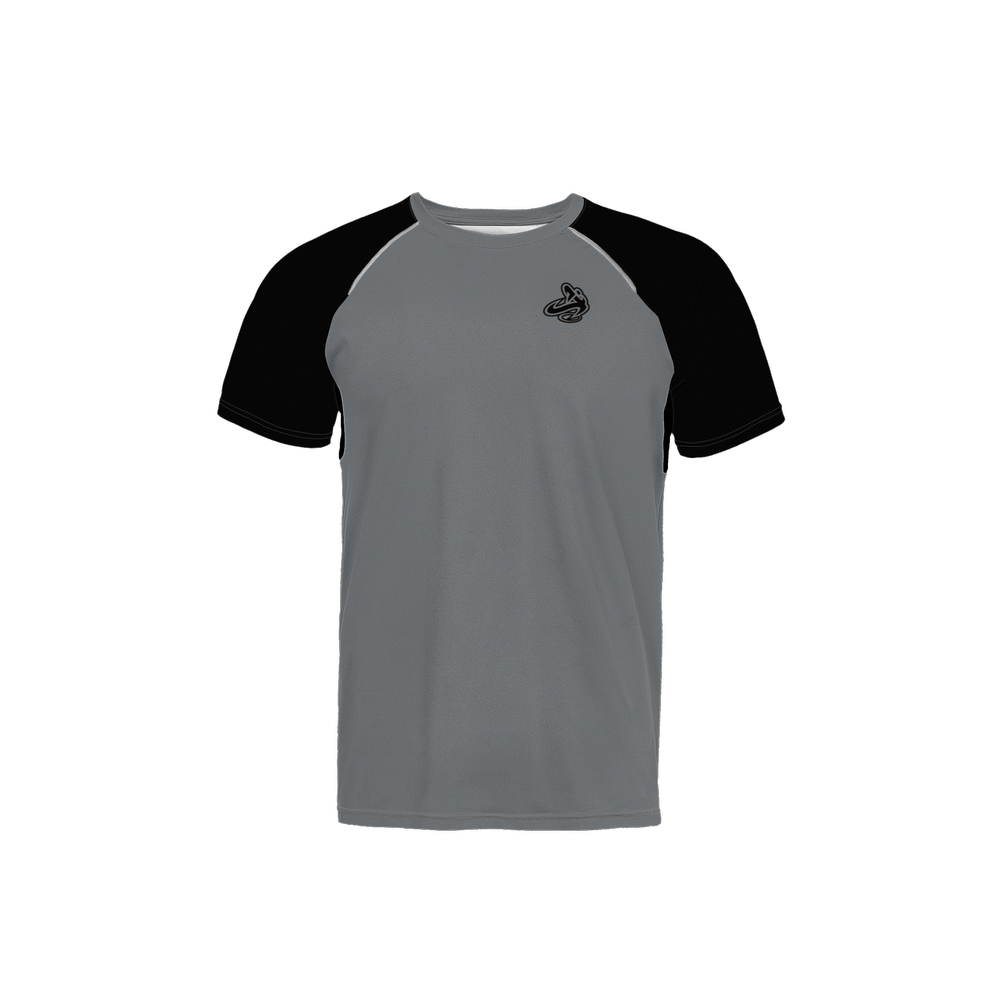 
                      
                        Athletic Apparatus BL Black Grey Men’s 3M Active Running T-Shirt
                      
                    