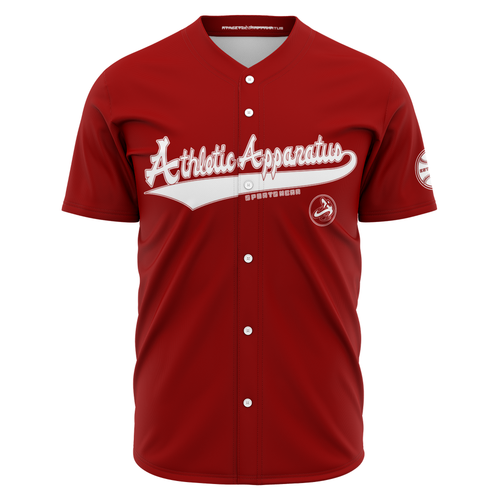 ATHLETIC APPARATUS WL RED V2 BASEBALL JERSEY - Athletic Apparatus