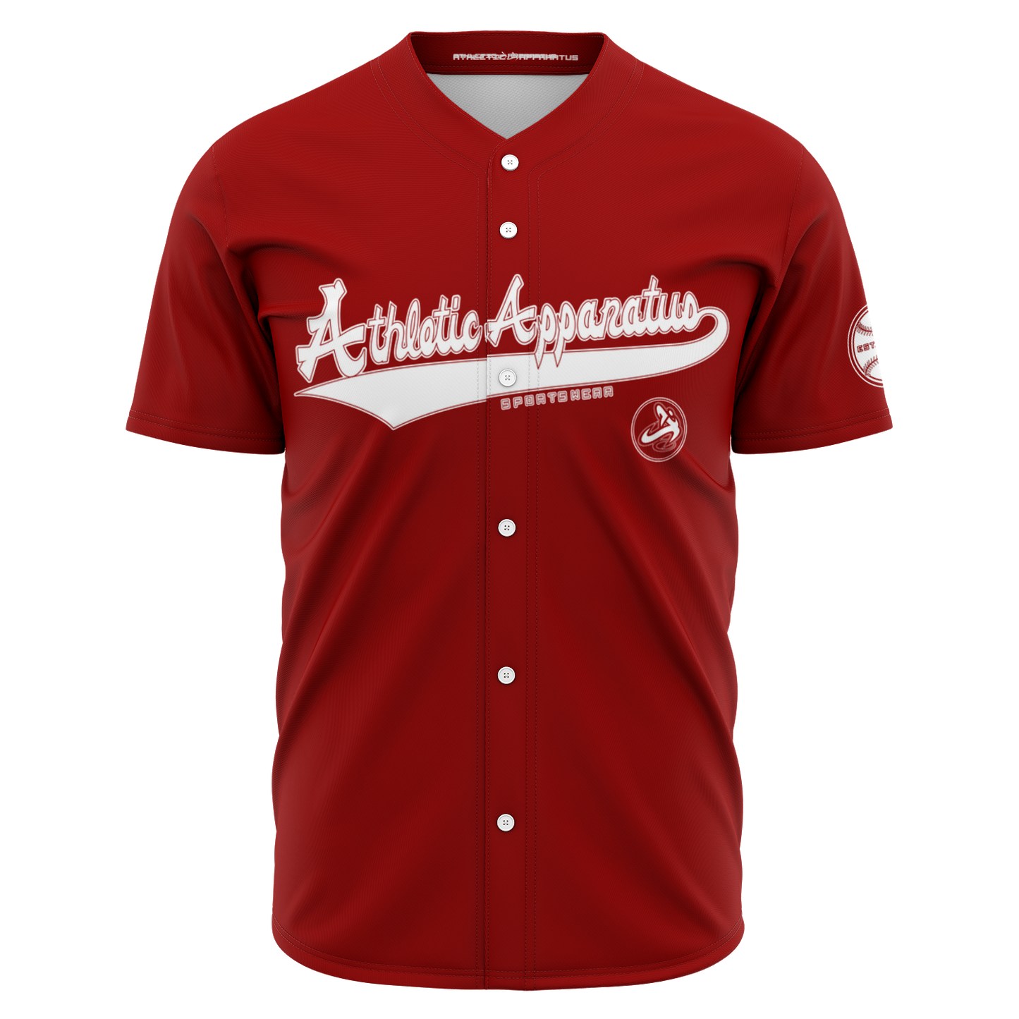 ATHLETIC APPARATUS WL RED V2 BASEBALL JERSEY - Athletic Apparatus