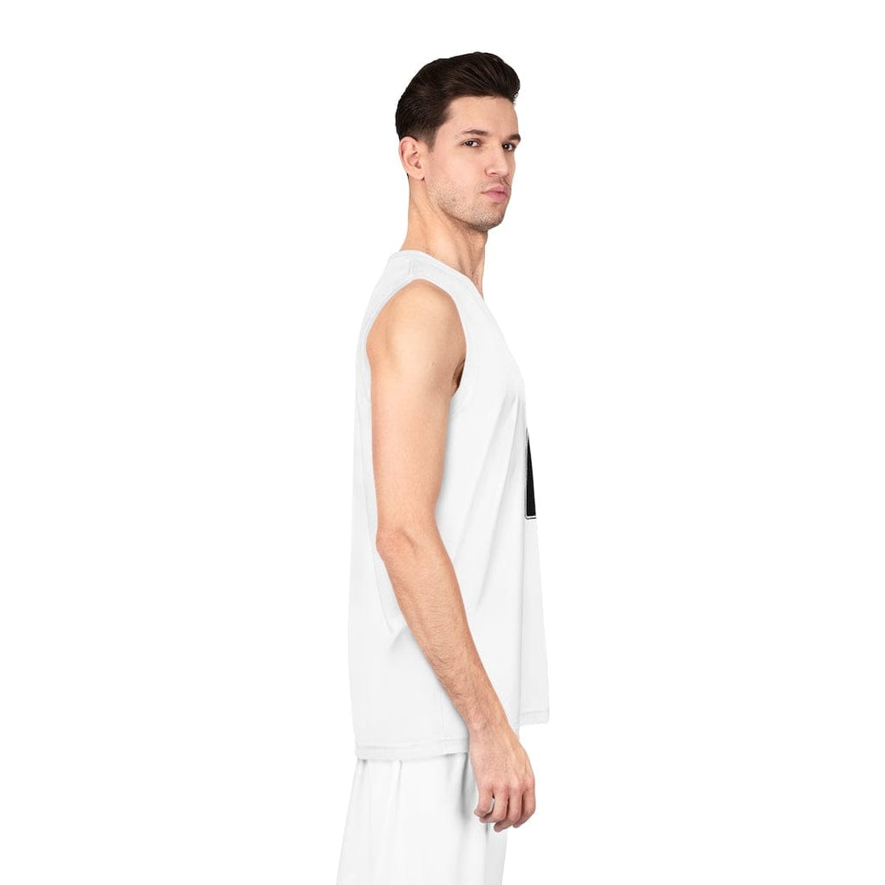 
                      
                        Athletic Apparatus Black White BL Basketball Jersey
                      
                    