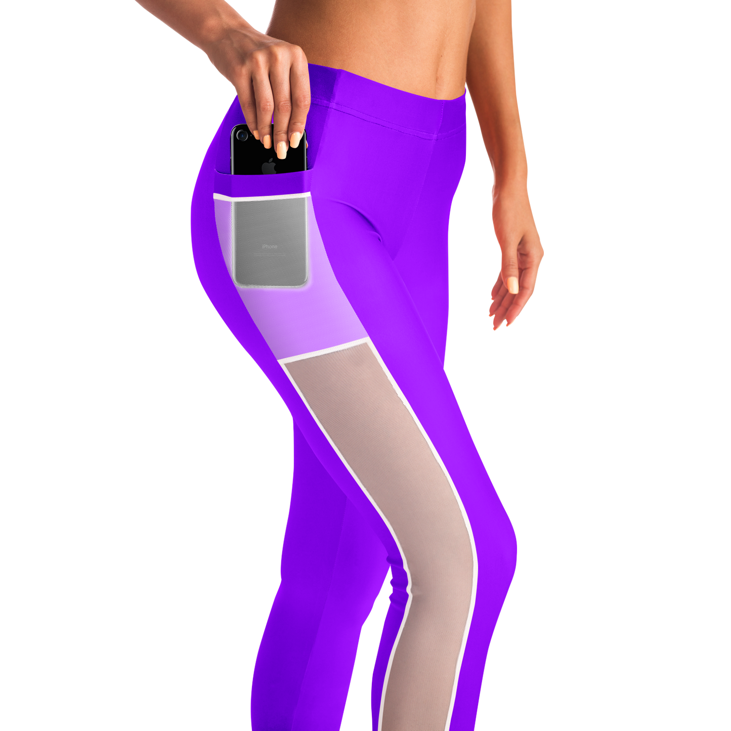 Athletic Apparatus Purple BL V2 Mesh Pocket Legging - Athletic Apparatus