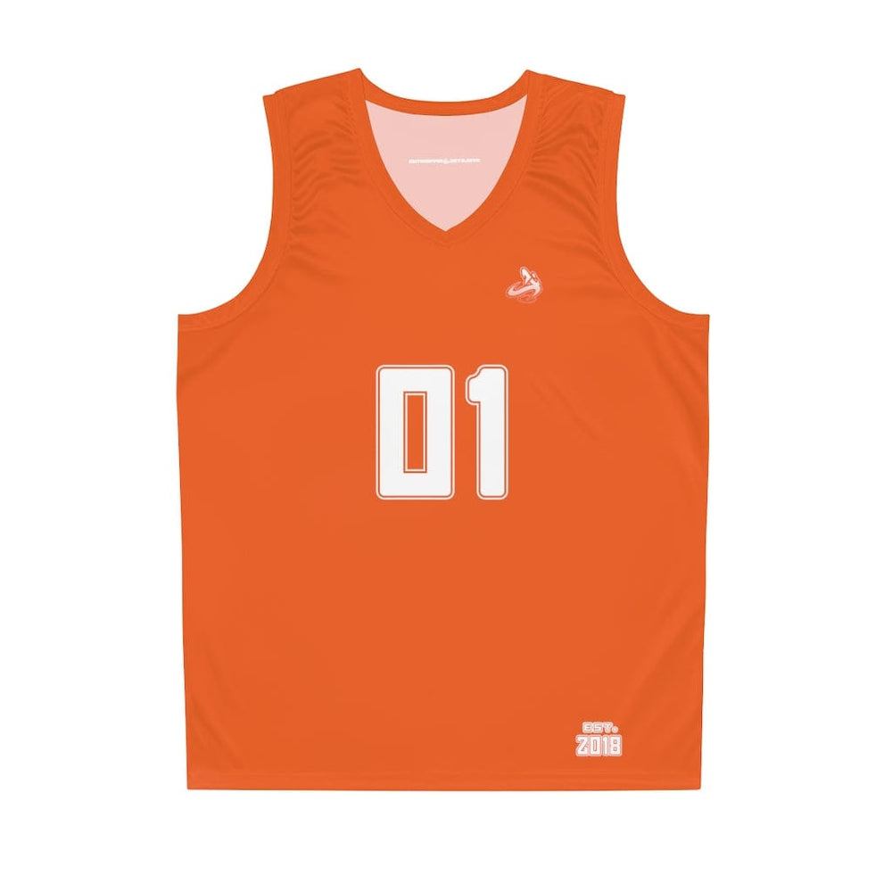 
                      
                        Athletic Apparatus Orange WL Basketball Jersey
                      
                    