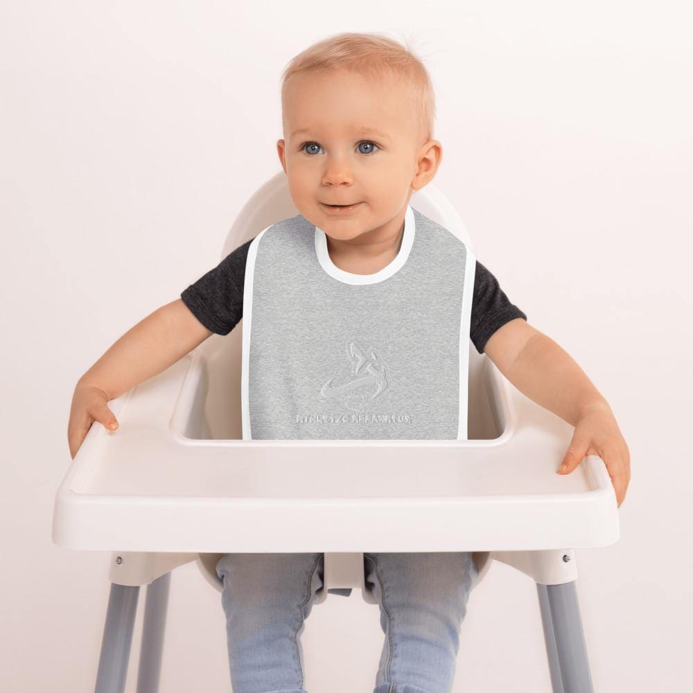 Athletic Apparatus Embroidered Baby Bib - Athletic Apparatus