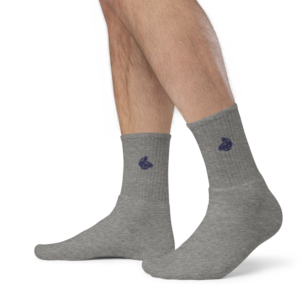 ATHLETIC APPARATUS BLL EMBR 1 SOCKS - Athletic Apparatus