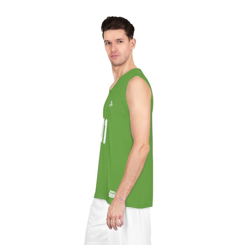 
                      
                        Athletic Apparatus Green WL Basketball Jersey
                      
                    