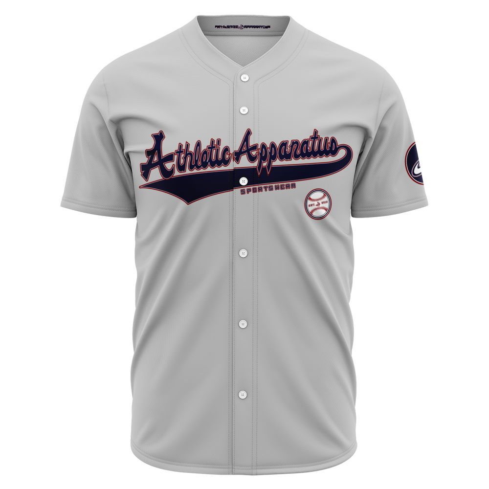 
                      
                        ATHLETIC APPARATUS RWB LOGO GREY 3 V1 BASEBALL JERSEY - Athletic Apparatus
                      
                    