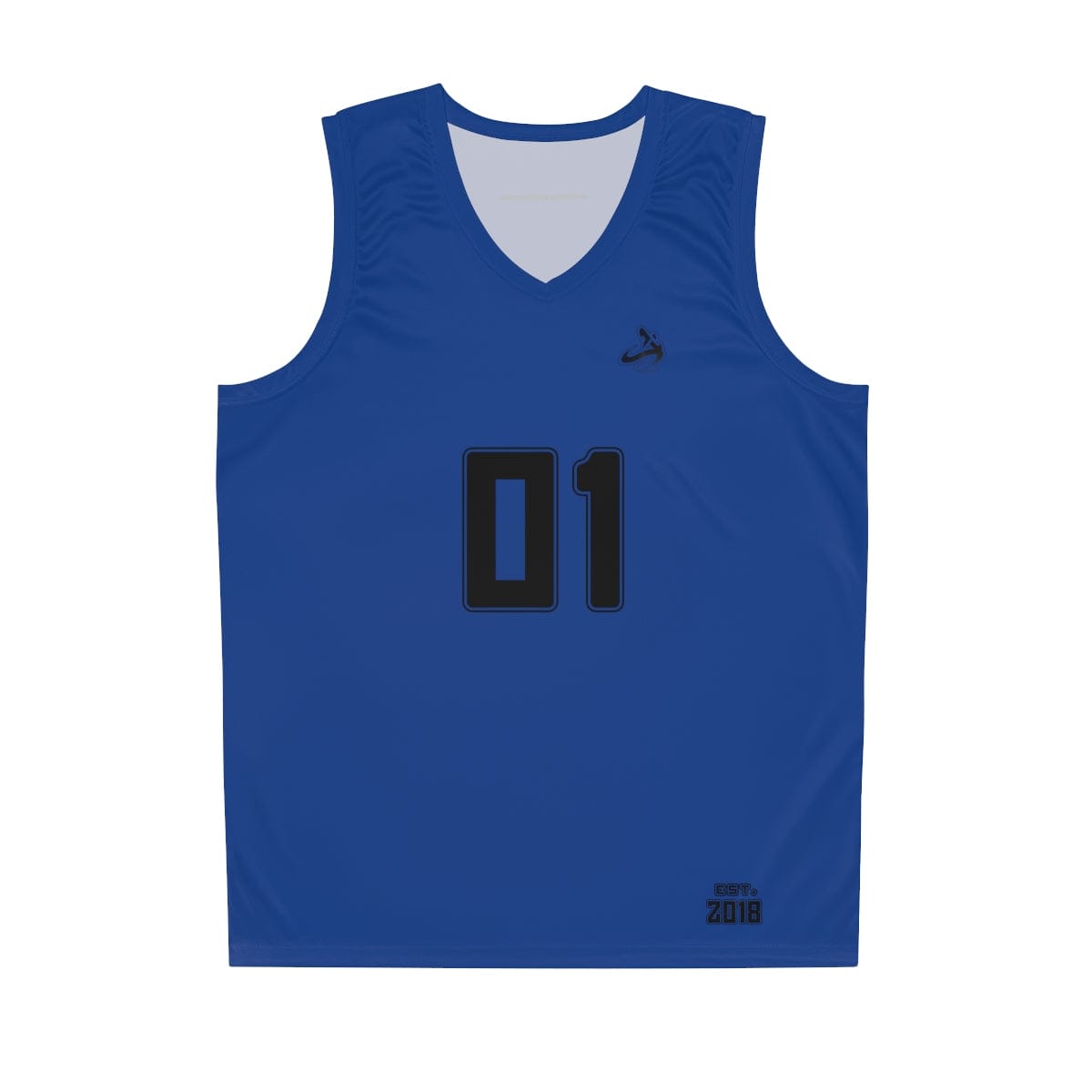 
                  
                    Athletic Apparatus Dark Blue BL Basketball Jersey
                  
                