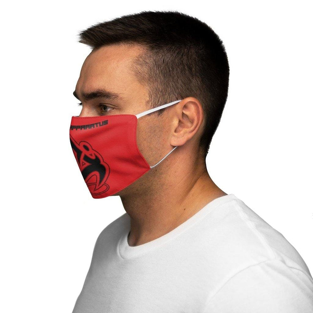 
                      
                        Athletic Apparatus Red 1 Black logo Snug-Fit Polyester Face Mask - Athletic Apparatus
                      
                    