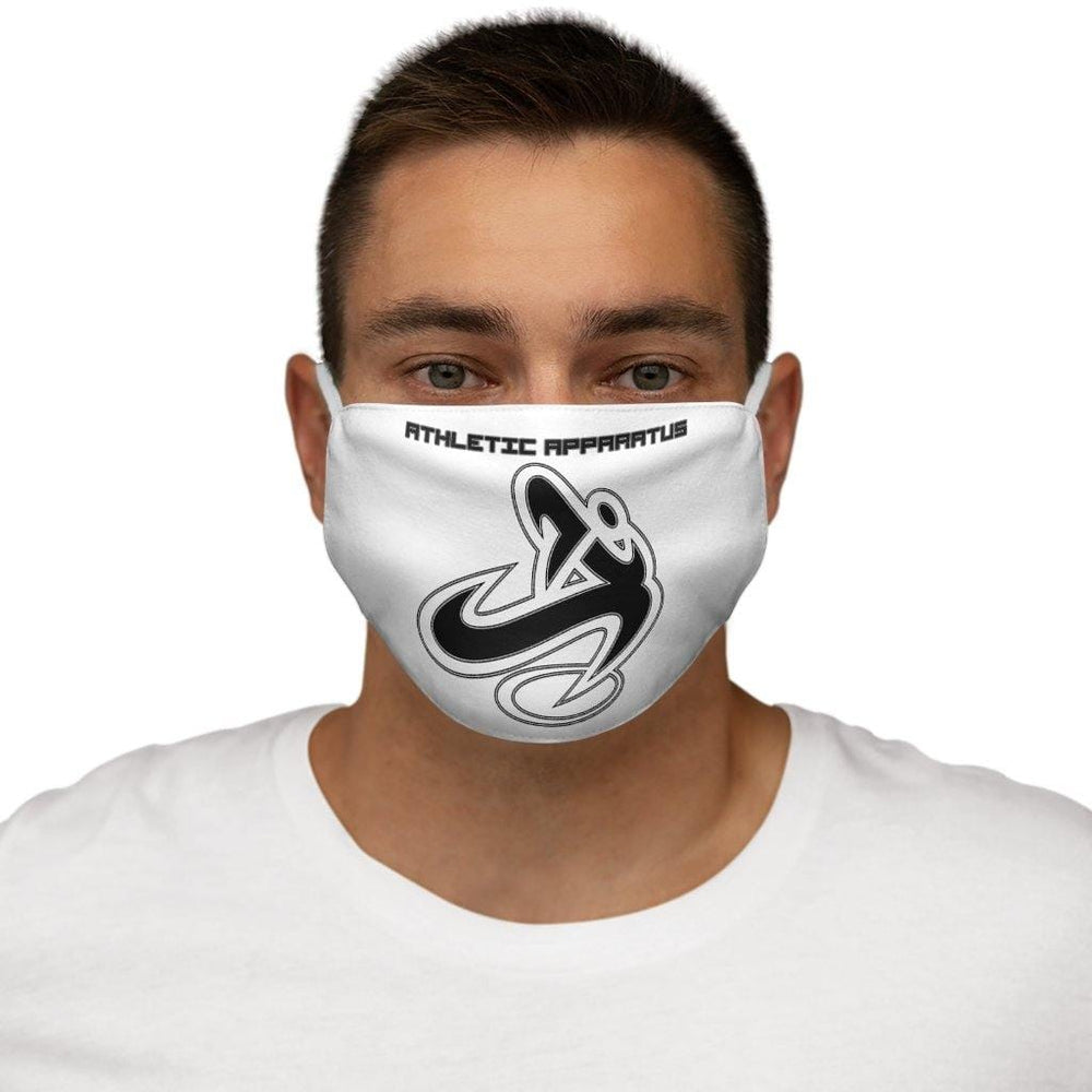 
                      
                        Athletic Apparatus White Black logo Snug-Fit Polyester Face Mask - Athletic Apparatus
                      
                    