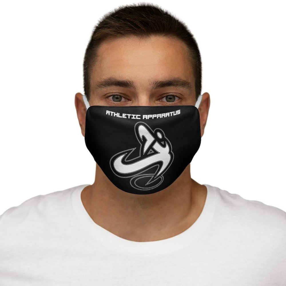 
                  
                    Athletic Apparatus Black White logo Snug-Fit Polyester Face Mask - Athletic Apparatus
                  
                