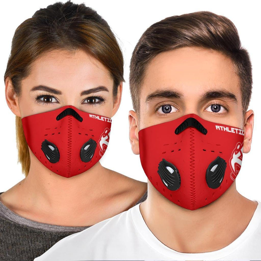 
                      
                        Athletic Apparatus Red 1 White logo S1 Face mask - Athletic Apparatus
                      
                    