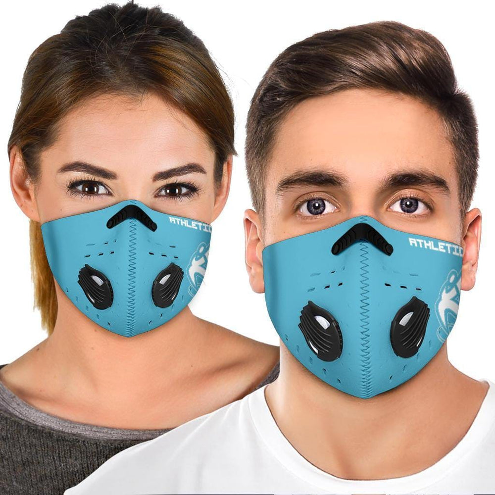 
                      
                        Athletic Apparatus Blue 7 White logo S1 Face Mask - Athletic Apparatus
                      
                    