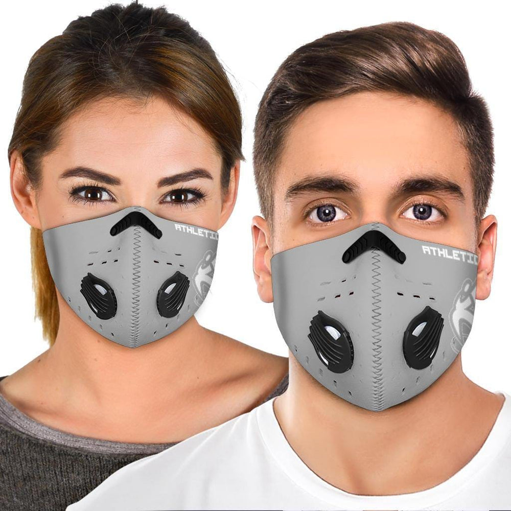 
                      
                        Athletic Apparatus Grey 2 White logo S1 Face Mask - Athletic Apparatus
                      
                    