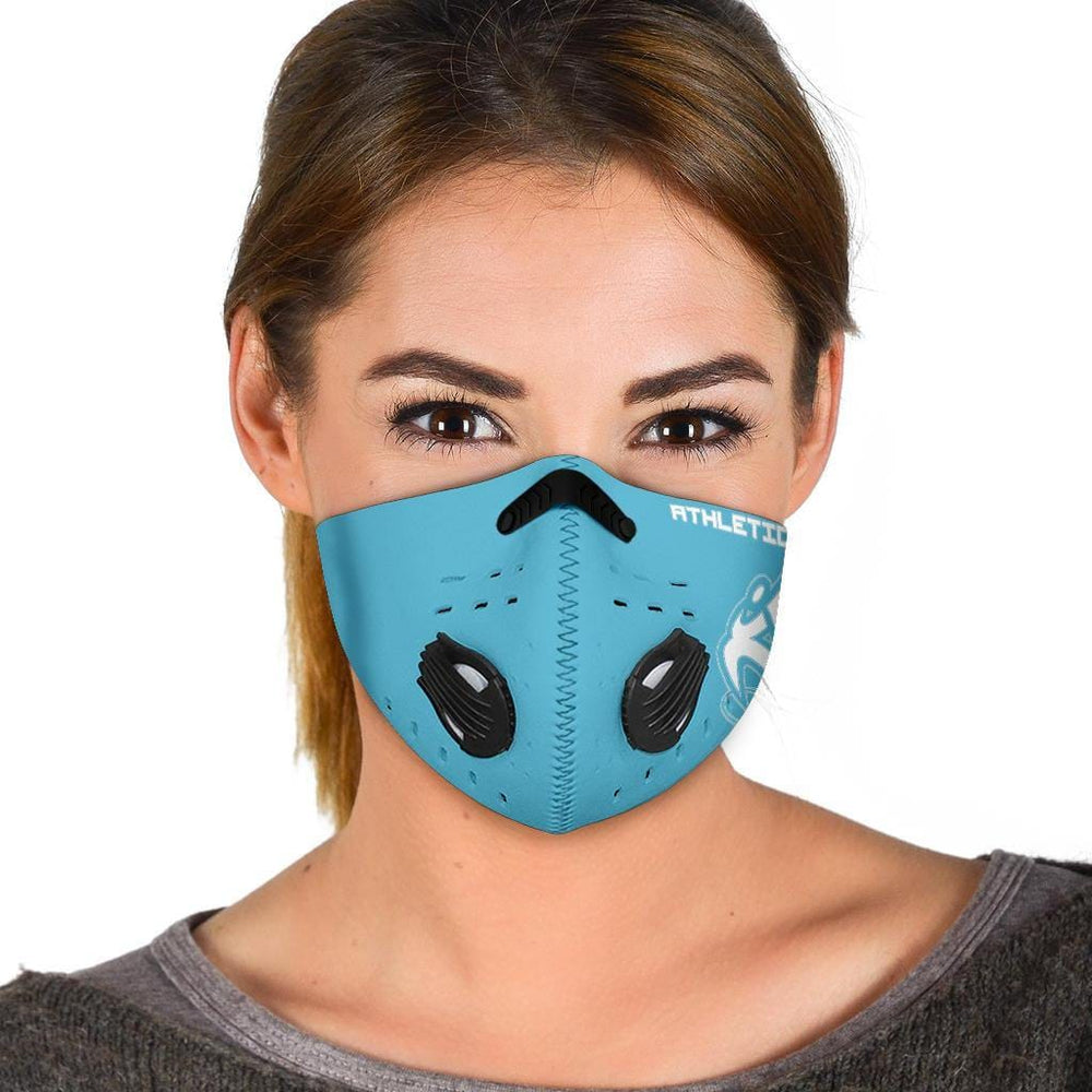 
                      
                        Athletic Apparatus Blue 7 White logo S1 Face Mask - Athletic Apparatus
                      
                    