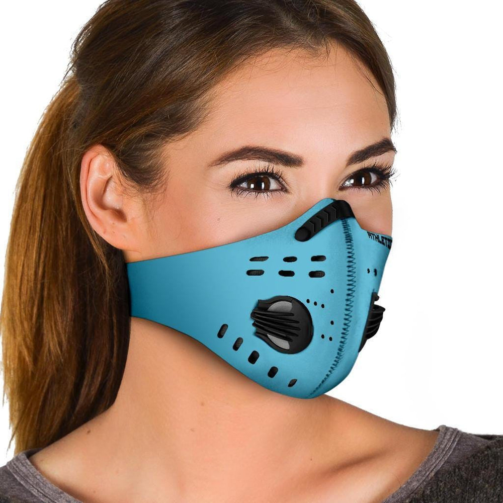 
                      
                        Athletic Apparatus Blue 7 Black logo S2 Face Mask - Athletic Apparatus
                      
                    