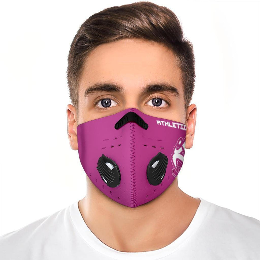 
                      
                        Athletic Apparatus Pink 2 White logo S1 Face mask - Athletic Apparatus
                      
                    