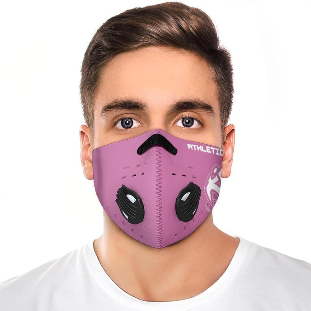 
                      
                        Athletic Apparatus Pink 1 White logo S1 Face mask - Athletic Apparatus
                      
                    