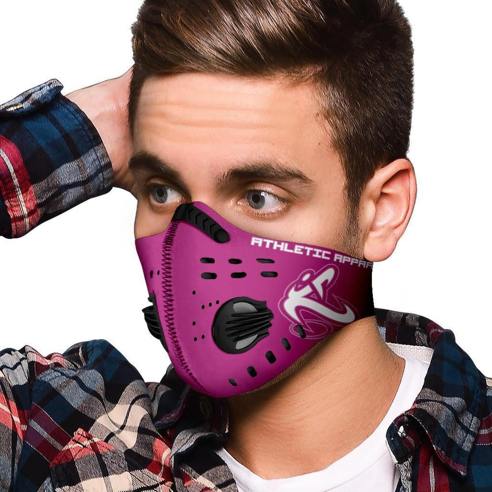 
                      
                        Athletic Apparatus Pink 2 White logo S1 Face mask - Athletic Apparatus
                      
                    