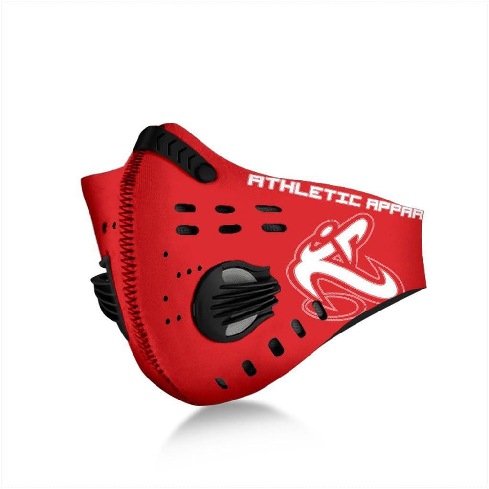 
                      
                        Athletic Apparatus Red 1 White logo S1 Face mask - Athletic Apparatus
                      
                    