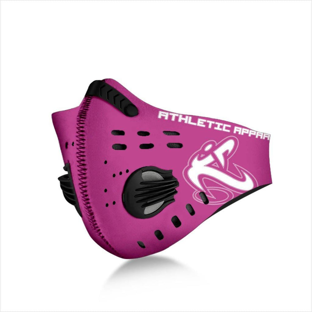 
                  
                    Athletic Apparatus Pink 2 White logo S1 Face mask - Athletic Apparatus
                  
                