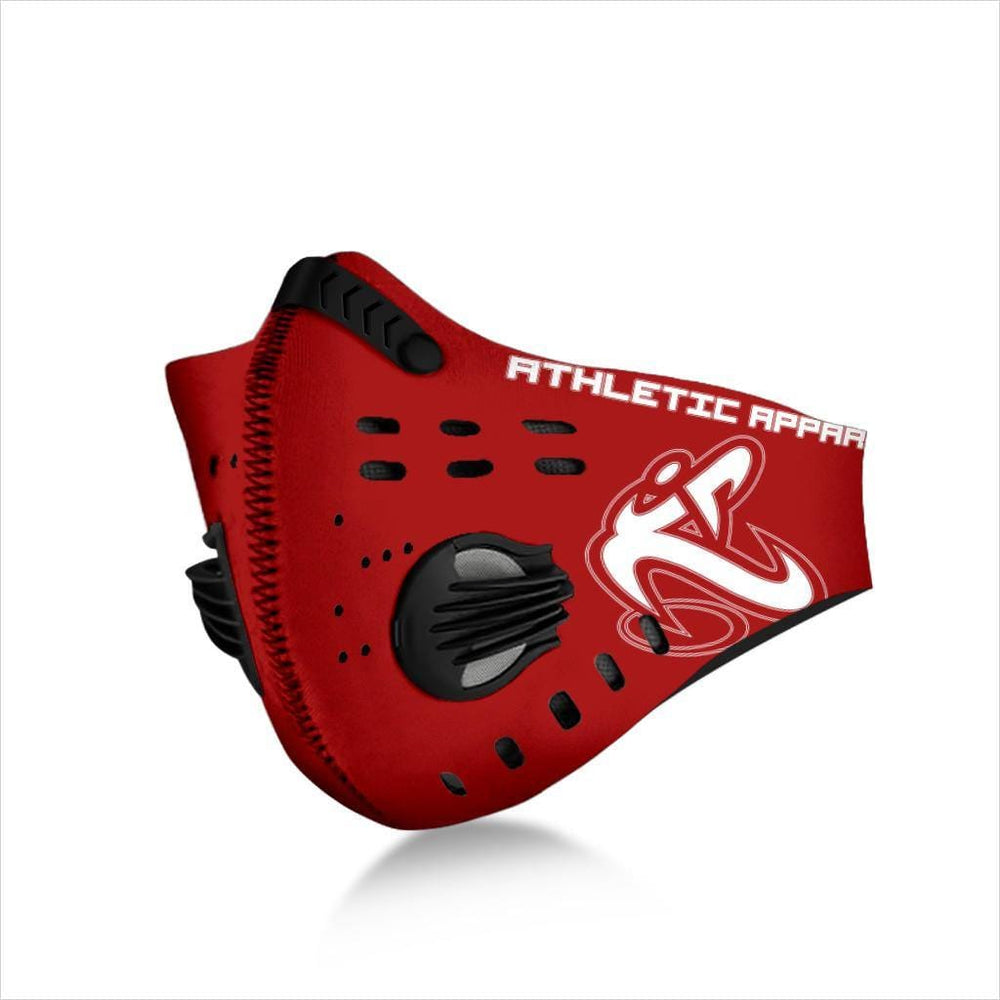 
                      
                        Athletic Apparatus Red White logo S1 Face mask - Athletic Apparatus
                      
                    